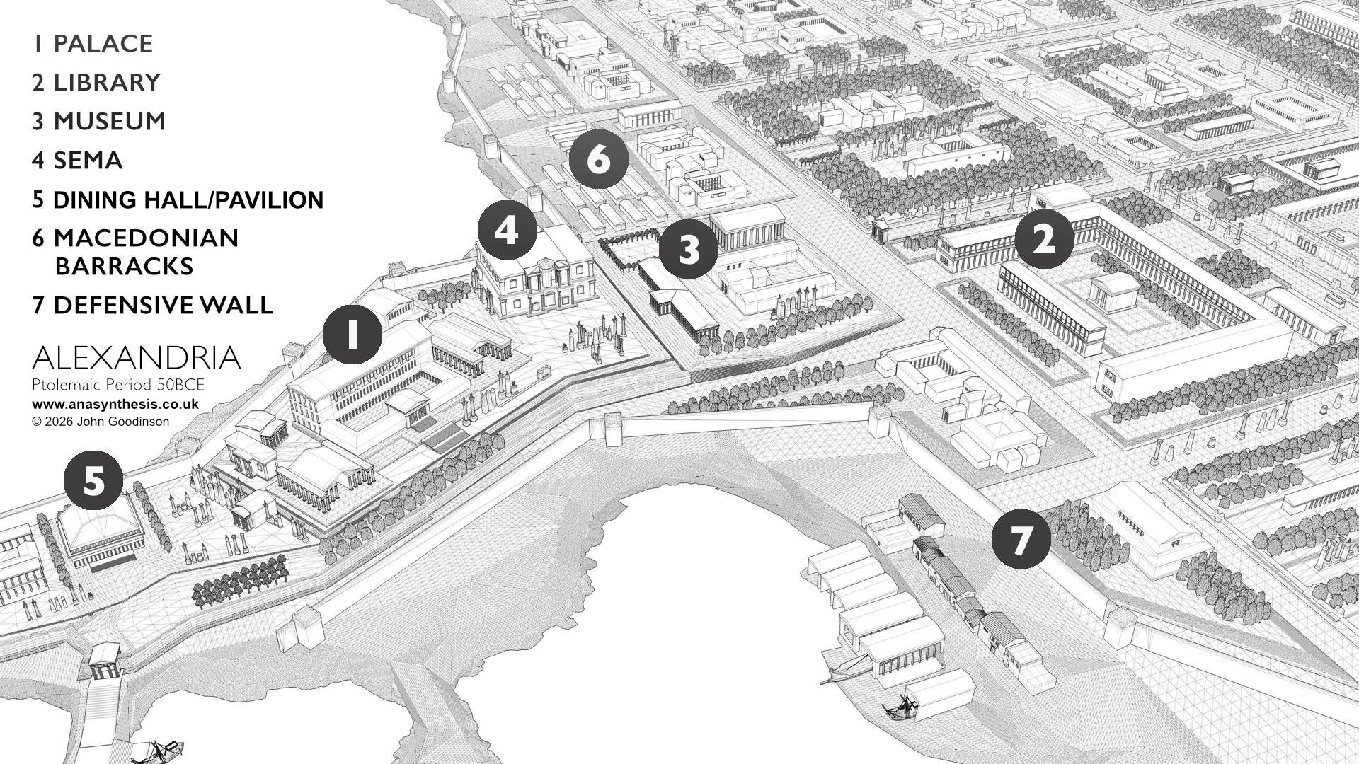 Alexandria city layout one