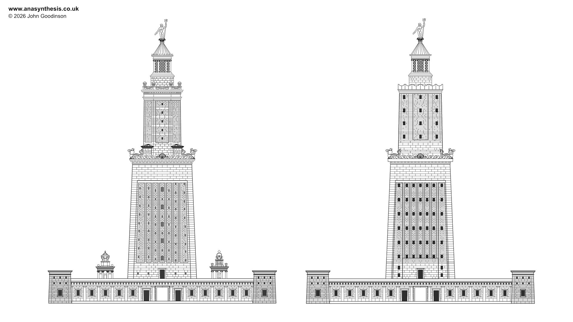Lighthouse of Alexandria anasynthesis.co.uk