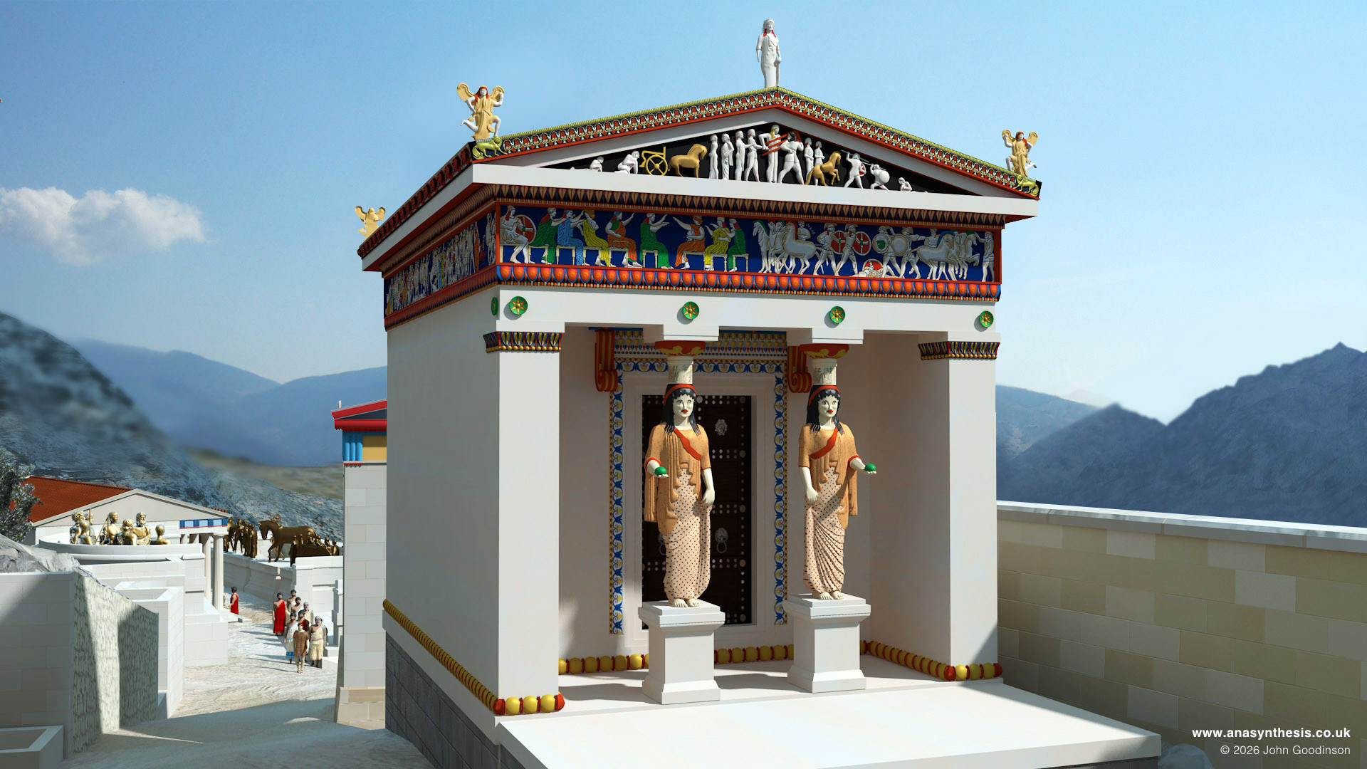 Siphnian Treasury Delphi anasynthesis