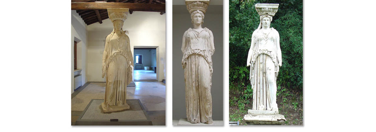 53 Anasynthesis Maidens Caryatids