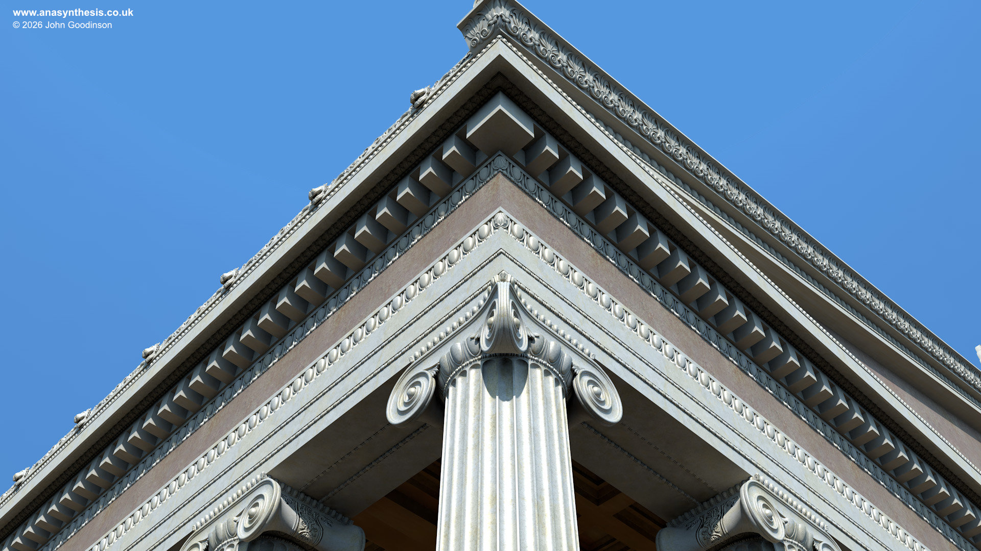 Temple of Messon Lesbos 3D reconstruction