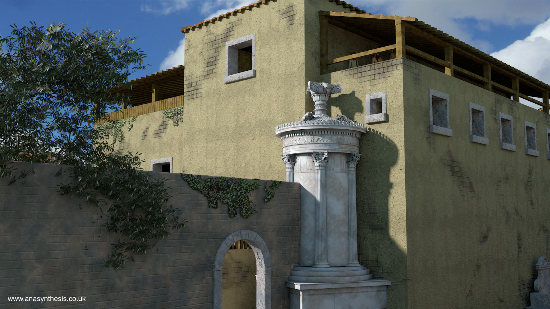 Monument of Lysicrates two