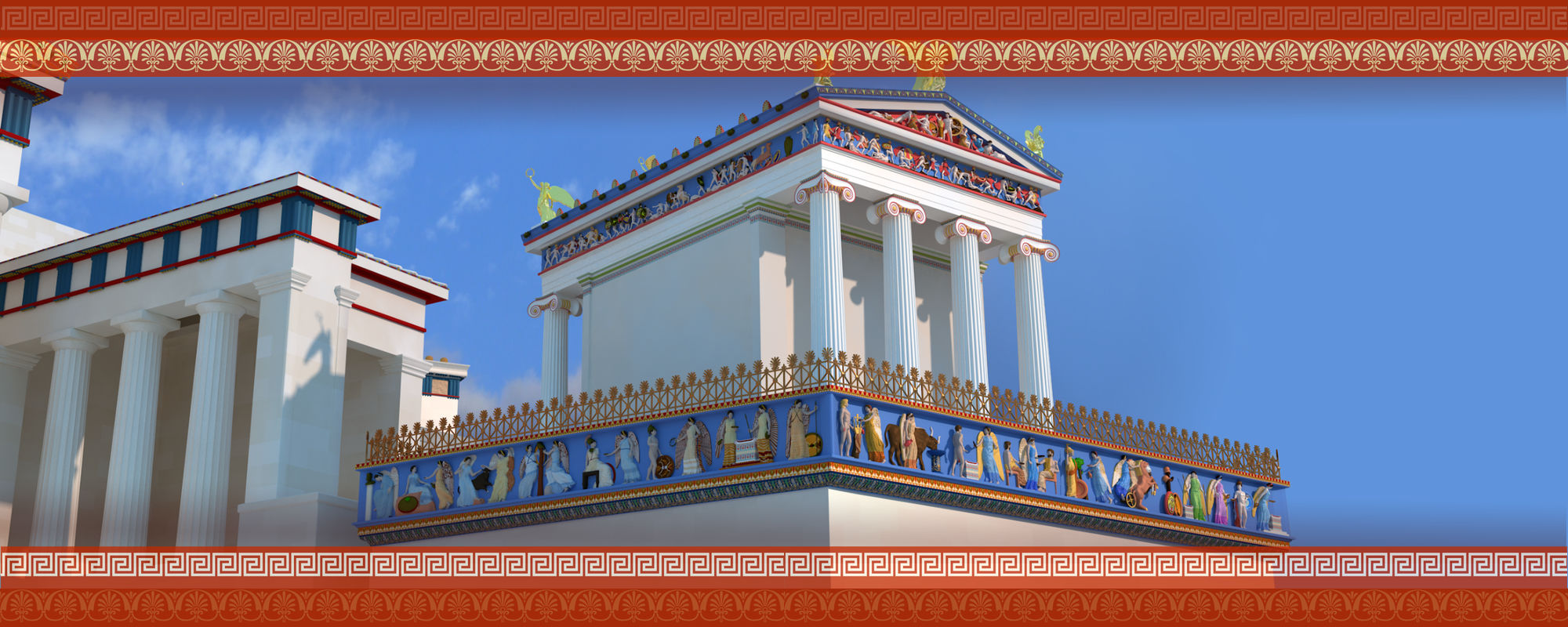 Parapet of ATHENA NIKE