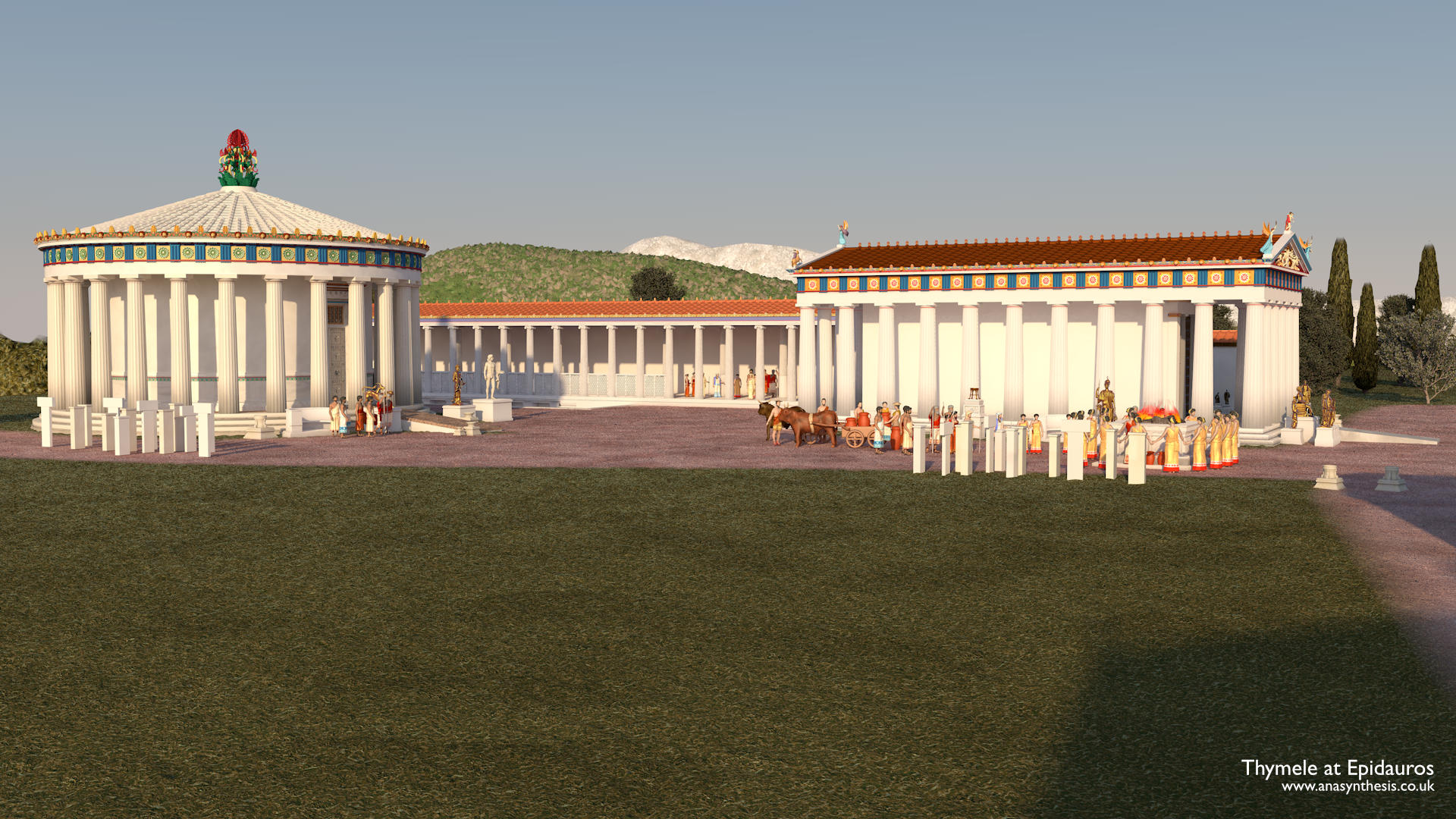 5 Thymele Epidauros 3D reconstruction