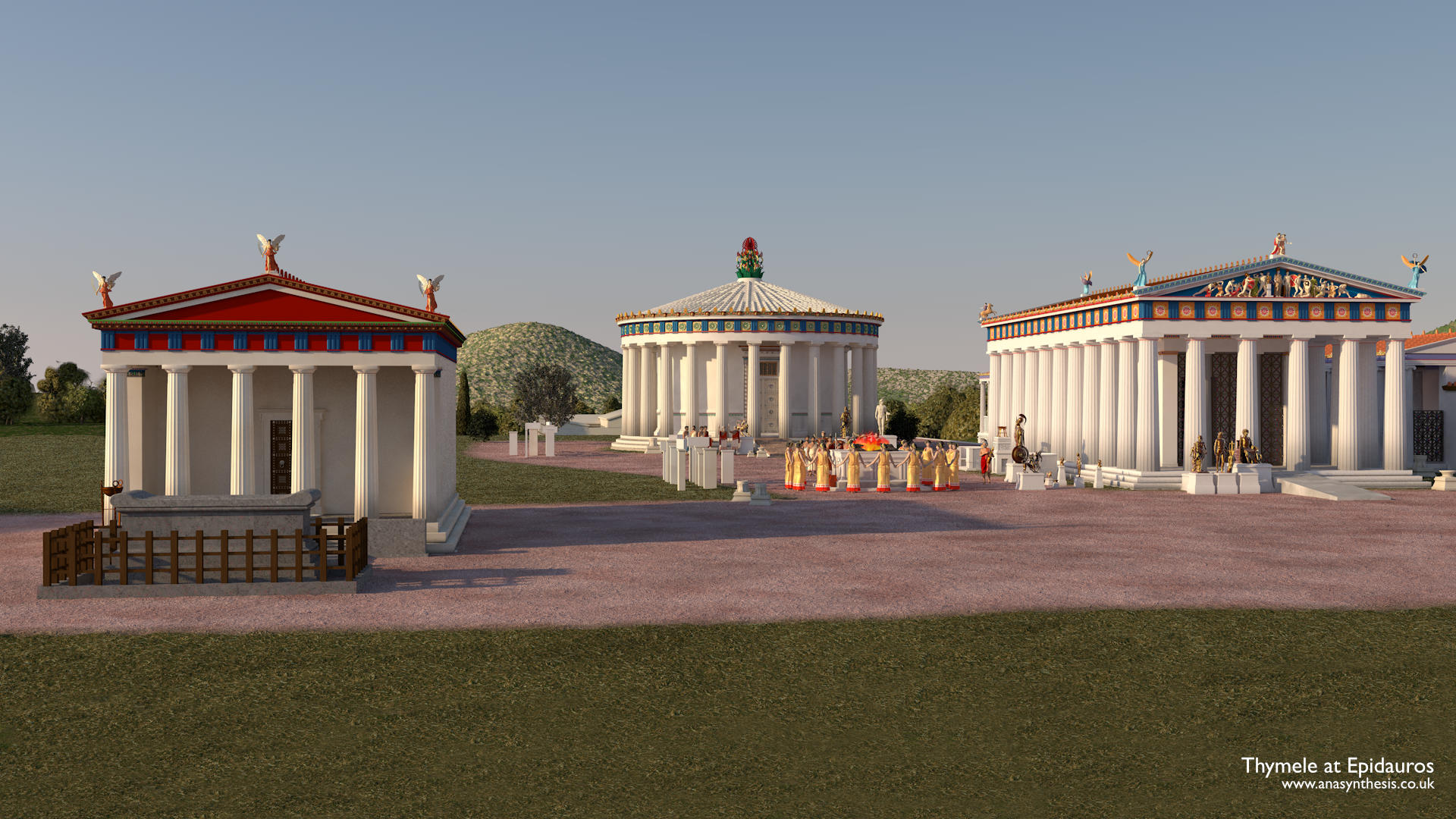 7 Thymele Epidauros 3D reconstruction
