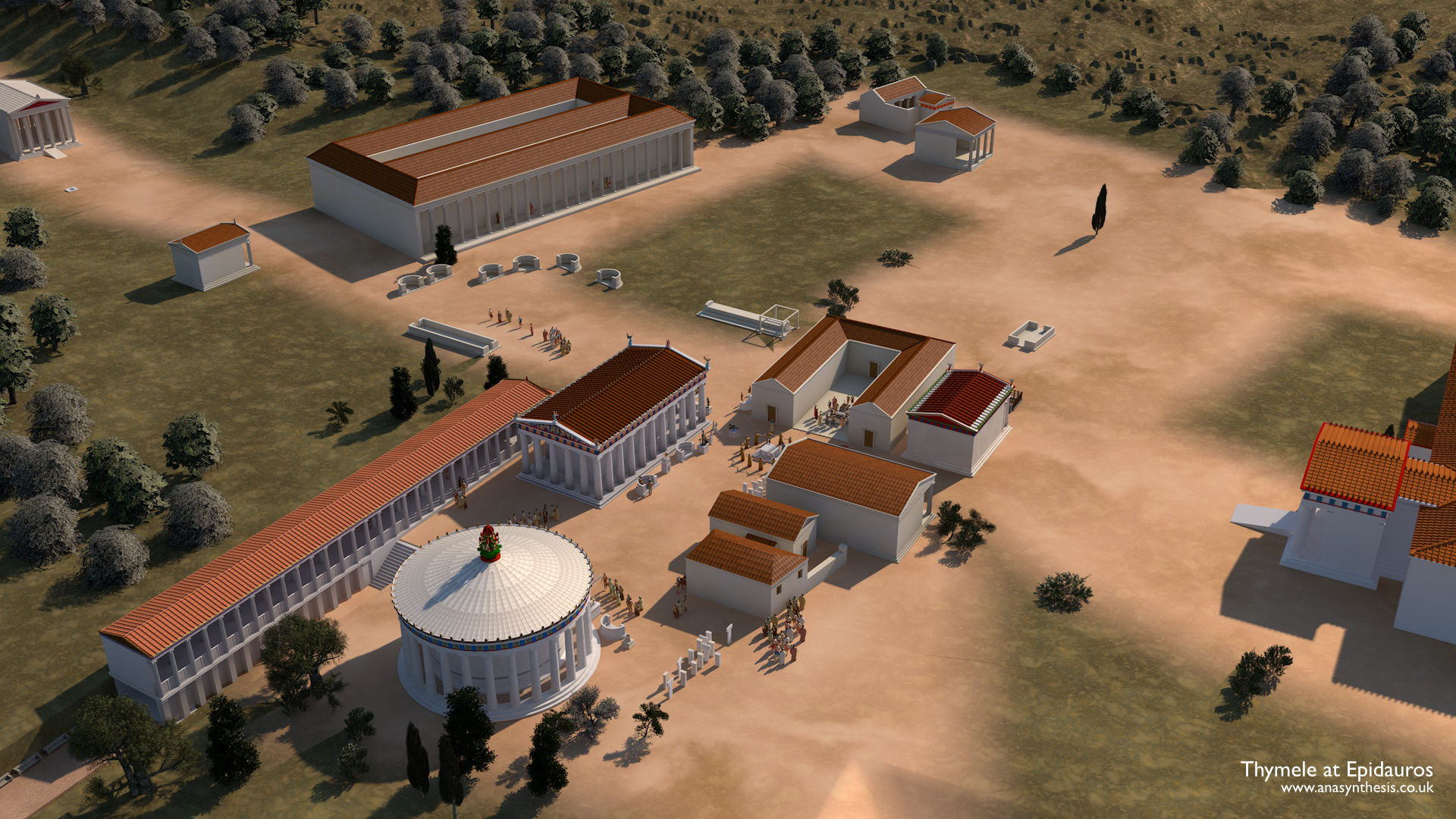 Epidauros Sanctuary 2026 3D reconstruction 2