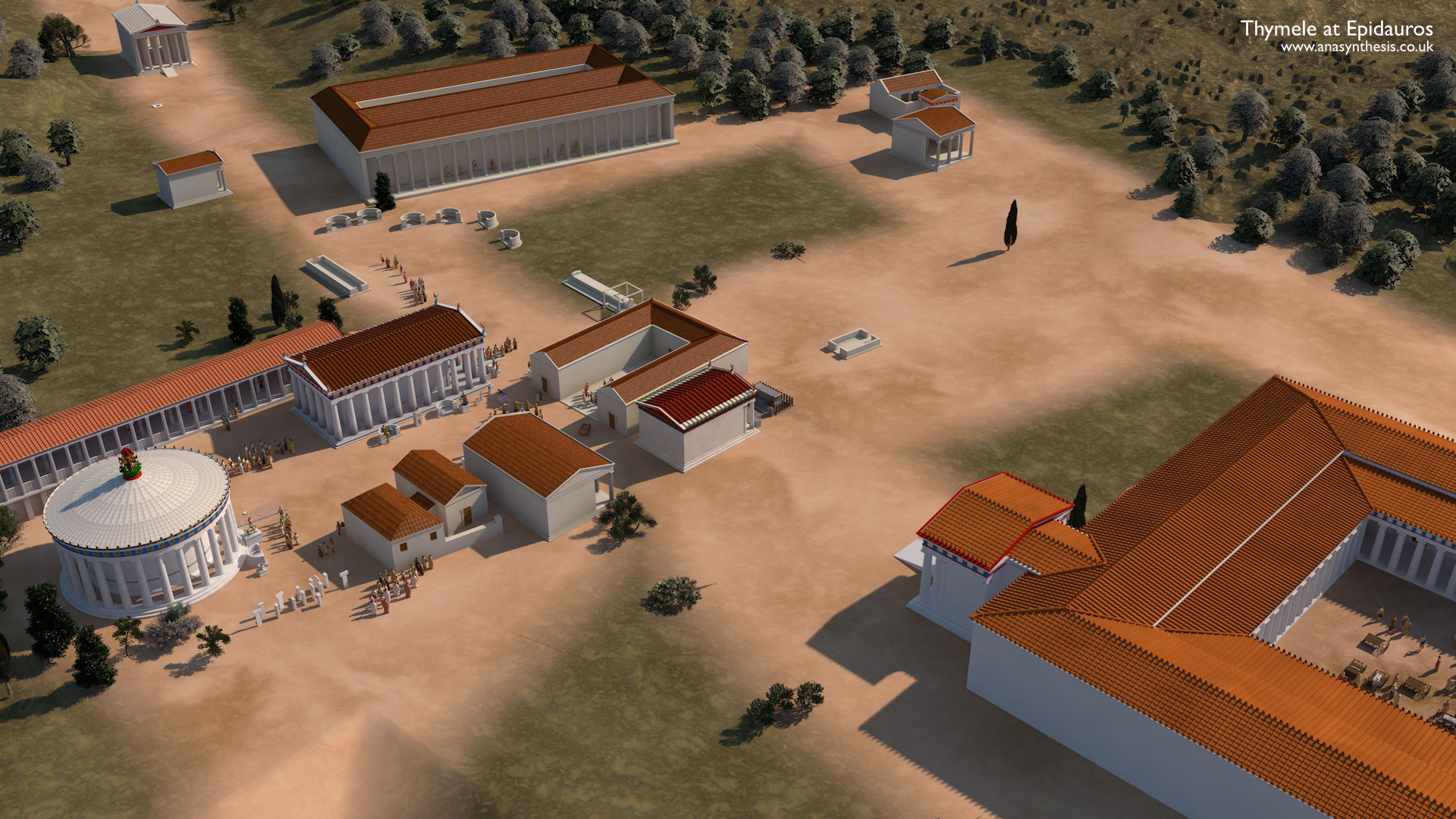 Epidauros Sanctuary 2026 3D reconstruction 3