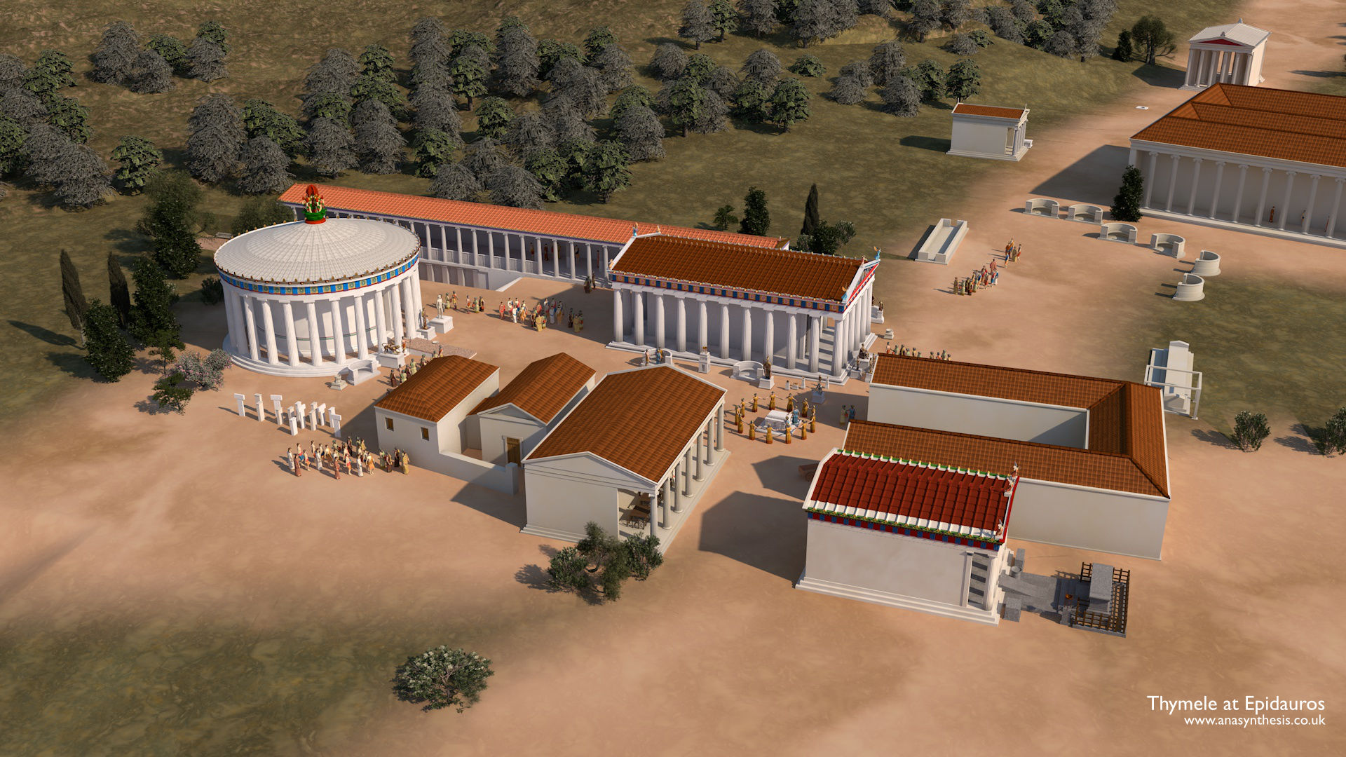Epidauros Sanctuary 2026 3D reconstruction 4