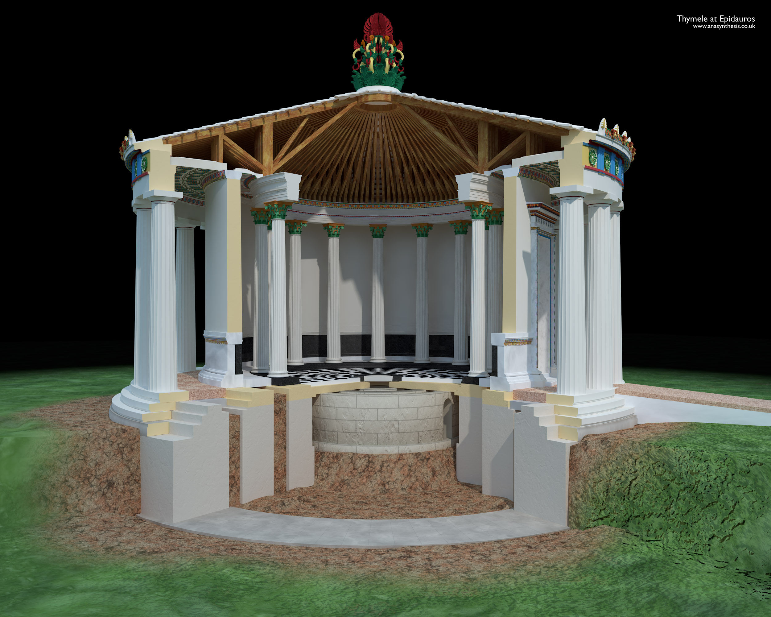 Thymele 3D sectional