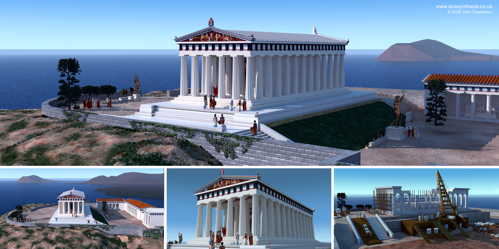 Temple of Poseidon 3D reconstruction introduction